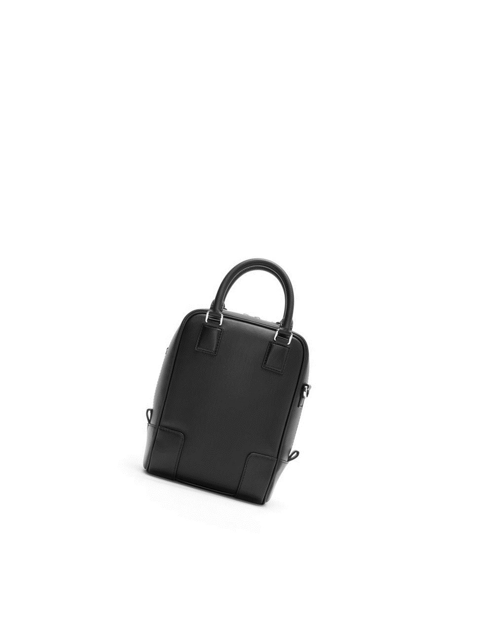Loewe Amazona 15 in satin calfskin Negros | NDALQ-7319
