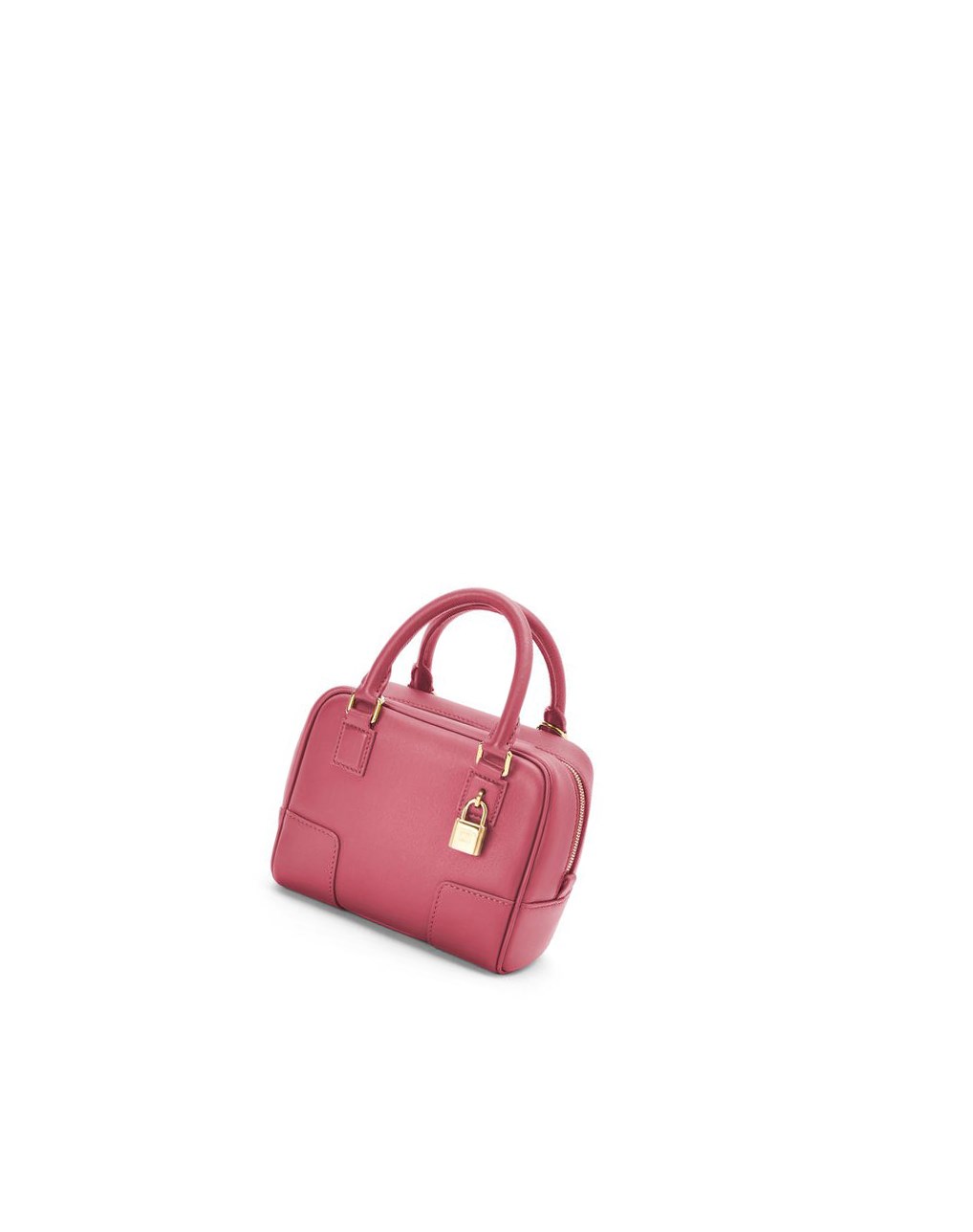 Loewe Amazona 16 Square bag in nappa calfskin Plumrose | CGWRV-8053