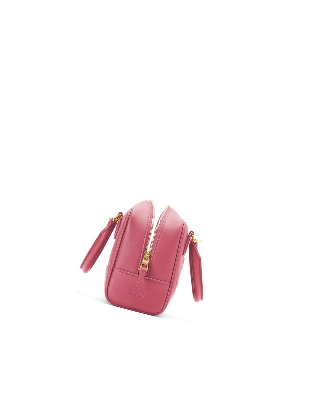 Loewe Amazona 16 Square bag in nappa calfskin Plumrose | CGWRV-8053