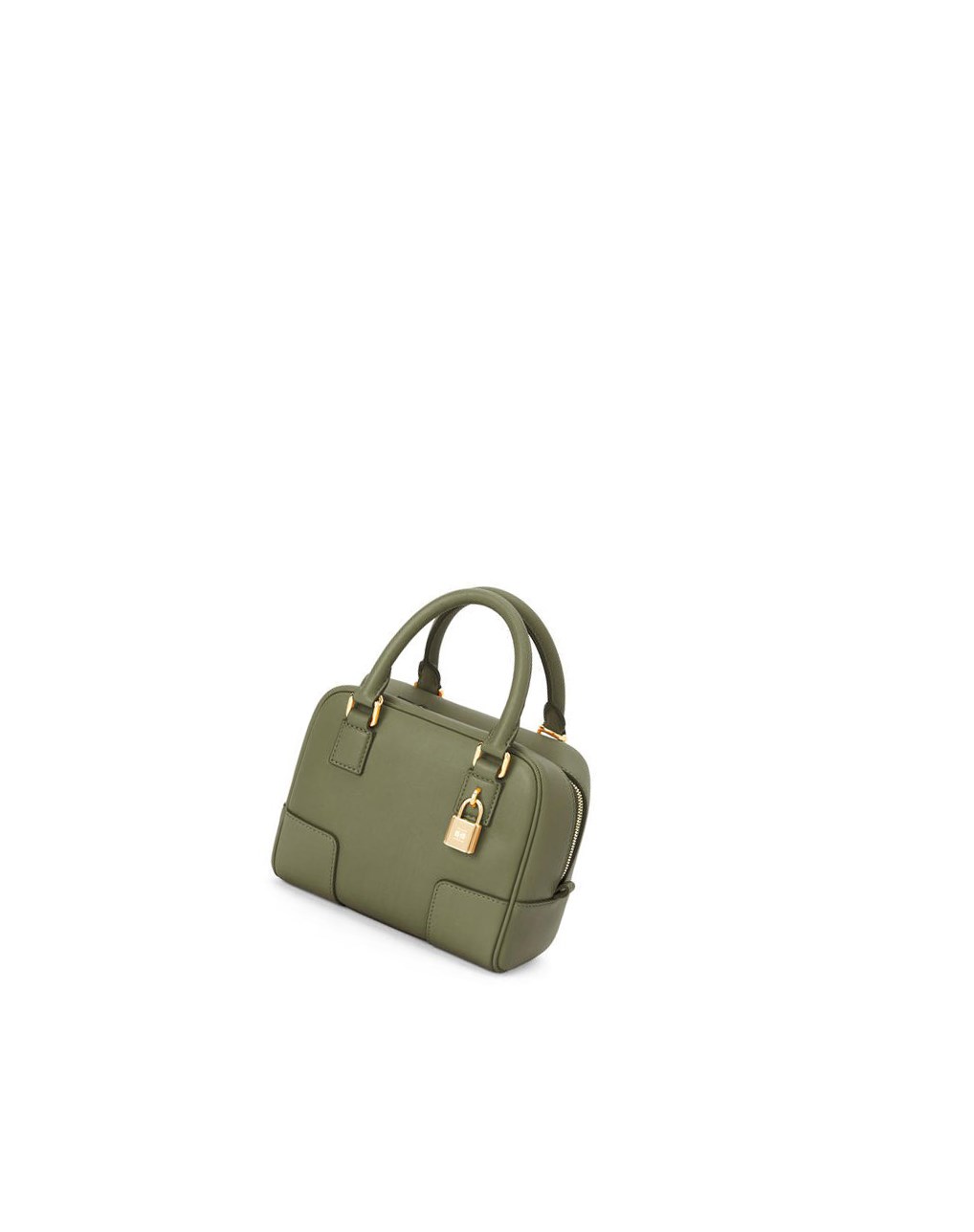 Loewe Amazona 16 Square bag in nappa calfskin Verdes | OFRCX-6287