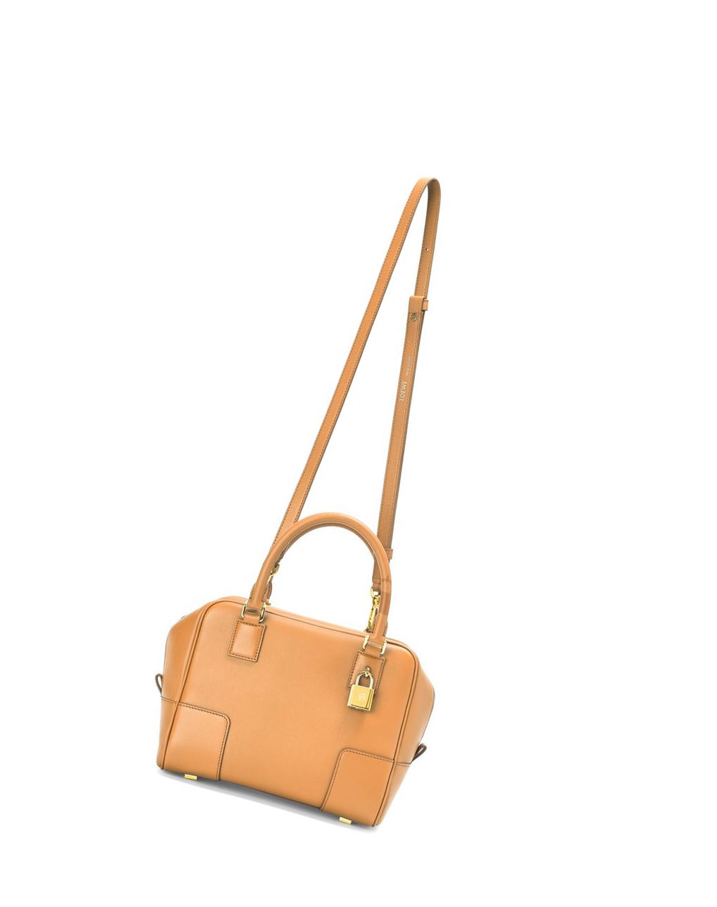 Loewe Amazona 19 square bag in nappa calfskin Warm Desert | JQYXR-8450