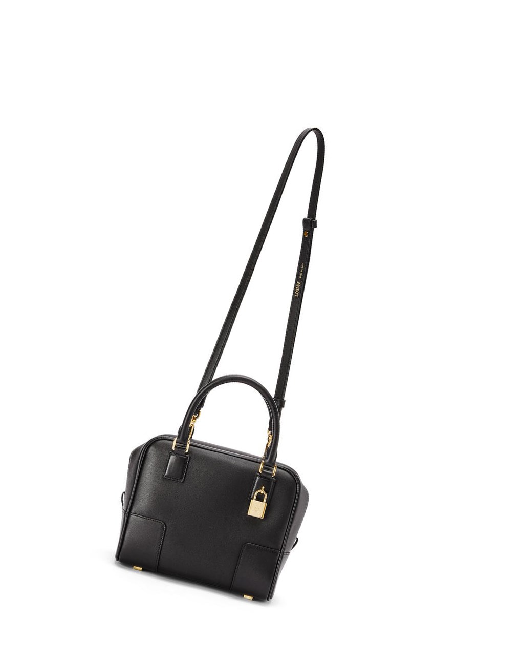 Loewe Amazona 19 square bag in nappa calfskin Negros | MNFLP-0152