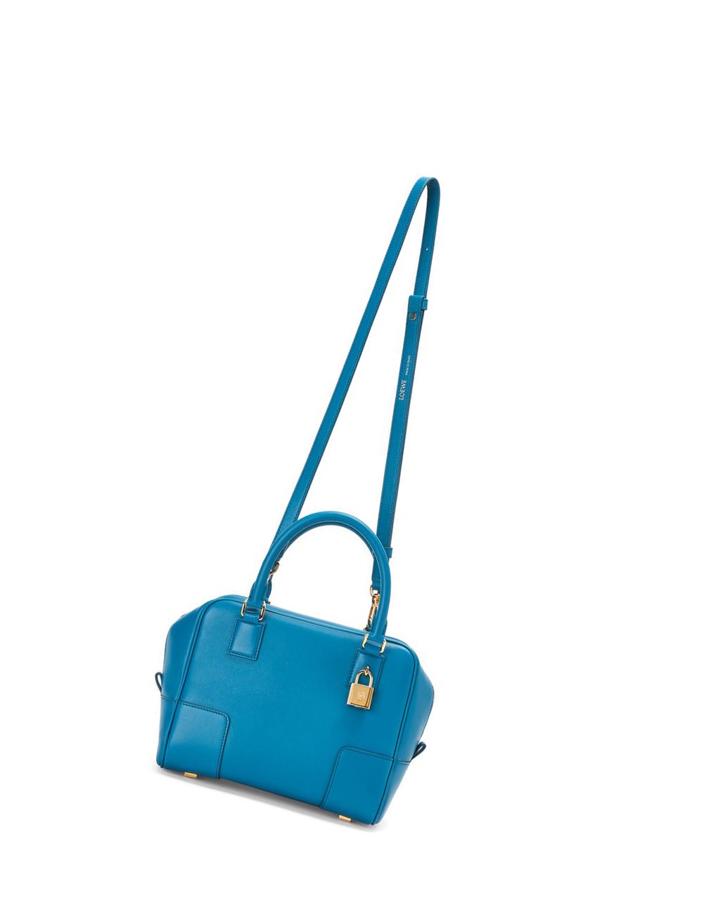Loewe Amazona 19 square bag in nappa calfskin Azules | UYARC-1906