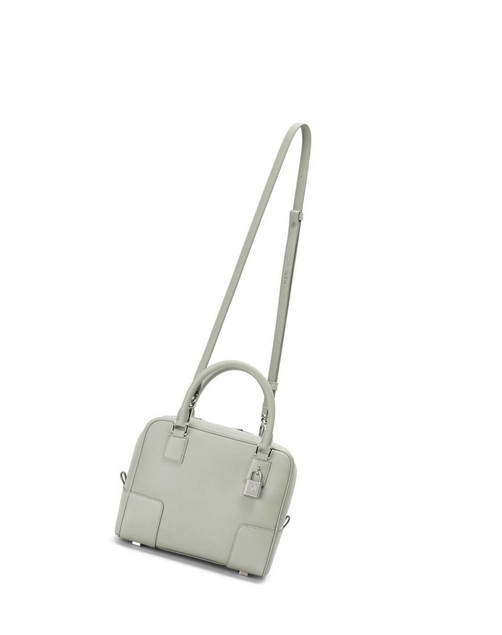 Loewe Amazona 19 square bag in nappa calfskin Grises | VWMON-4271