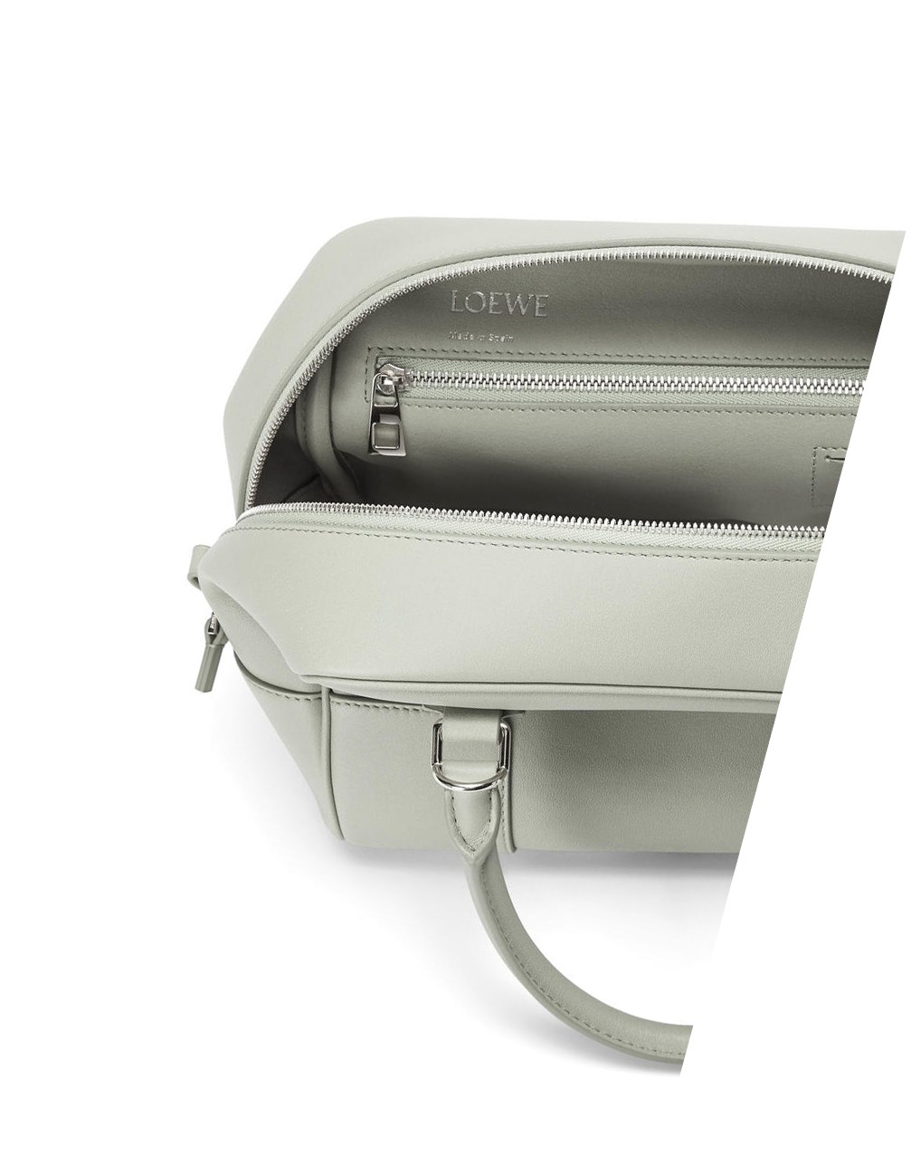 Loewe Amazona 19 square bag in nappa calfskin Grises | VWMON-4271