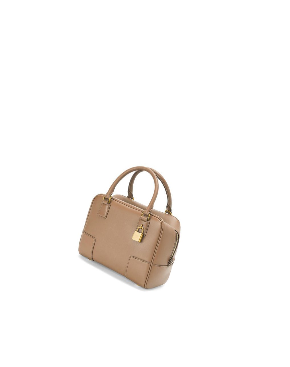 Loewe Amazona 19 square bag in nappa calfskin Mink Color | XTCEY-6385