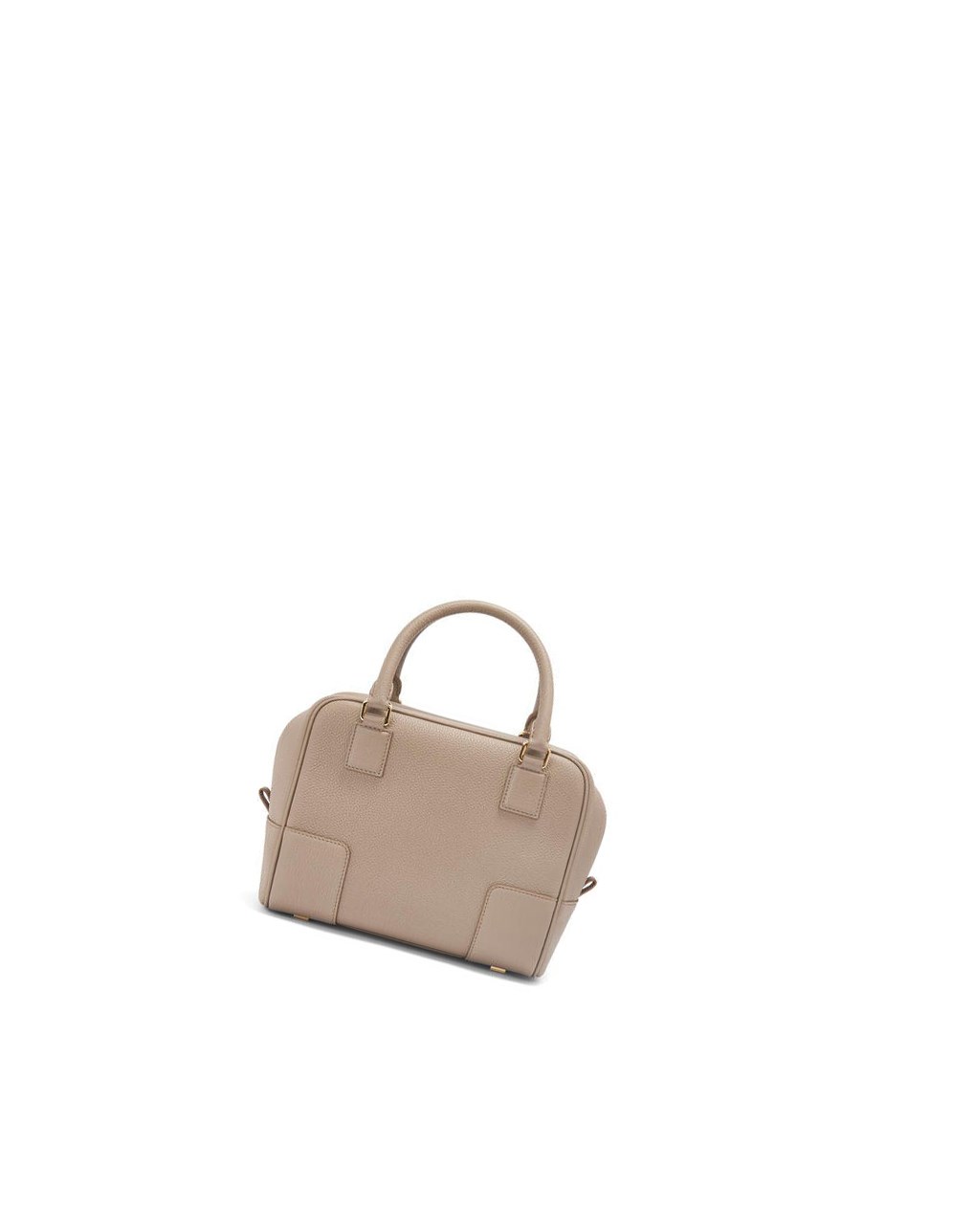 Loewe Amazona 19 square bag in soft grained calfskin Sand | YBNEC-0842
