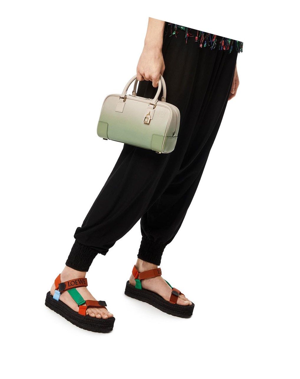 Loewe Amazona 23 in degrade nappa calfskin Azules | MAHCN-1769