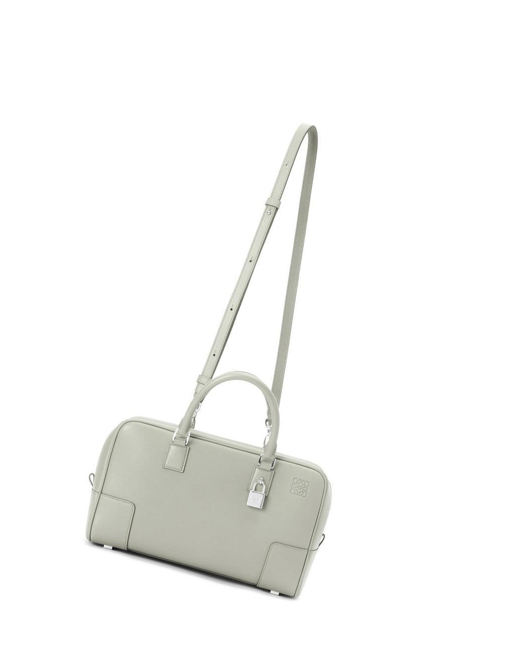 Loewe Amazona 28 bag in nappa calfskin Grises | WJVZX-8437