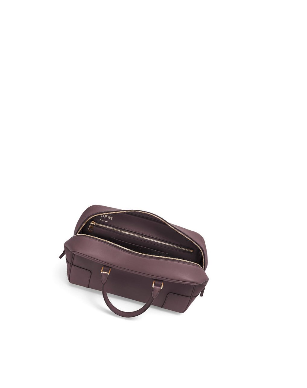 Loewe Amazona 28 bag in nappa calfskin Prune | PRDNS-6120