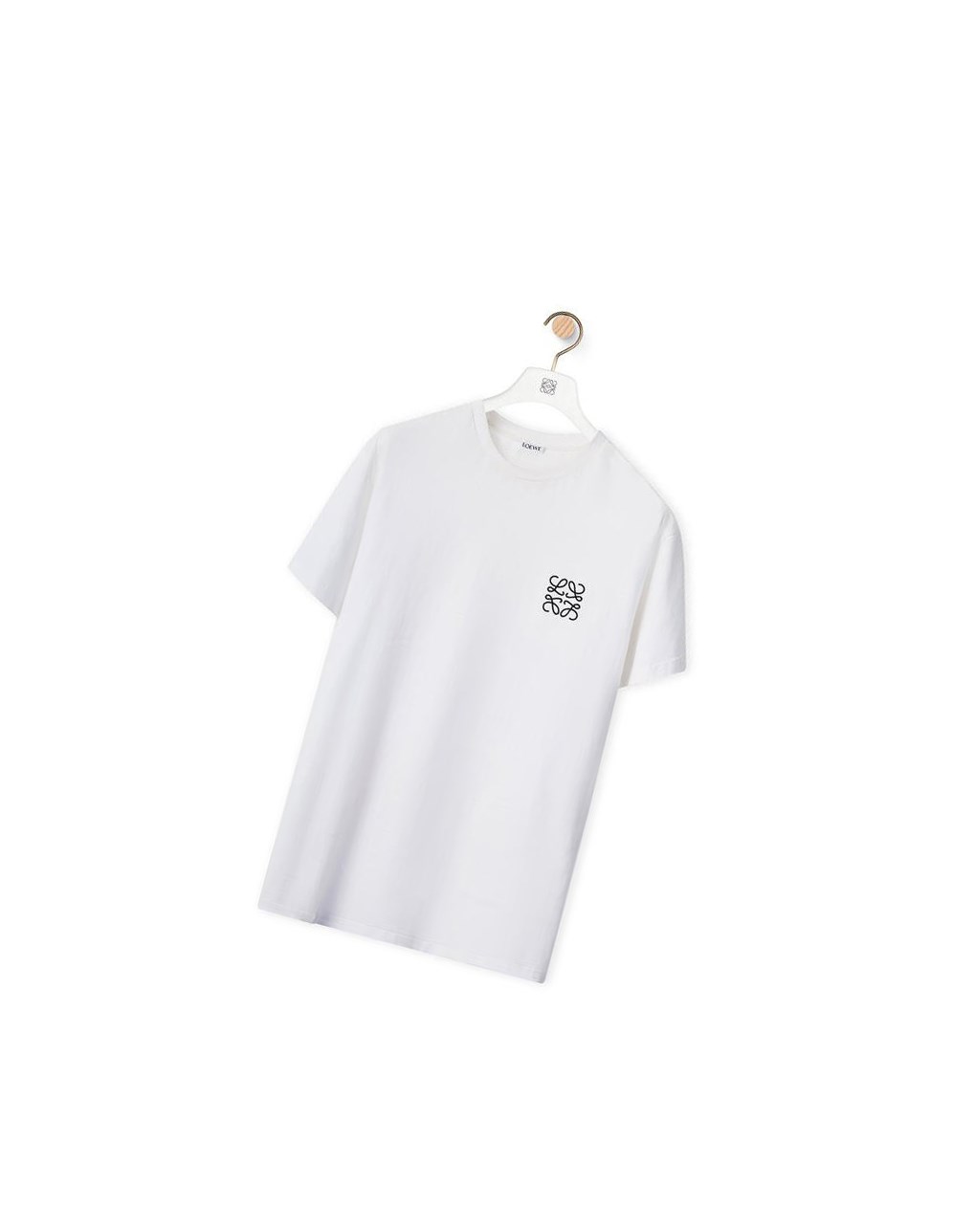 Loewe Anagram T-shirt in cotton Blancos | AHRXJ-0194