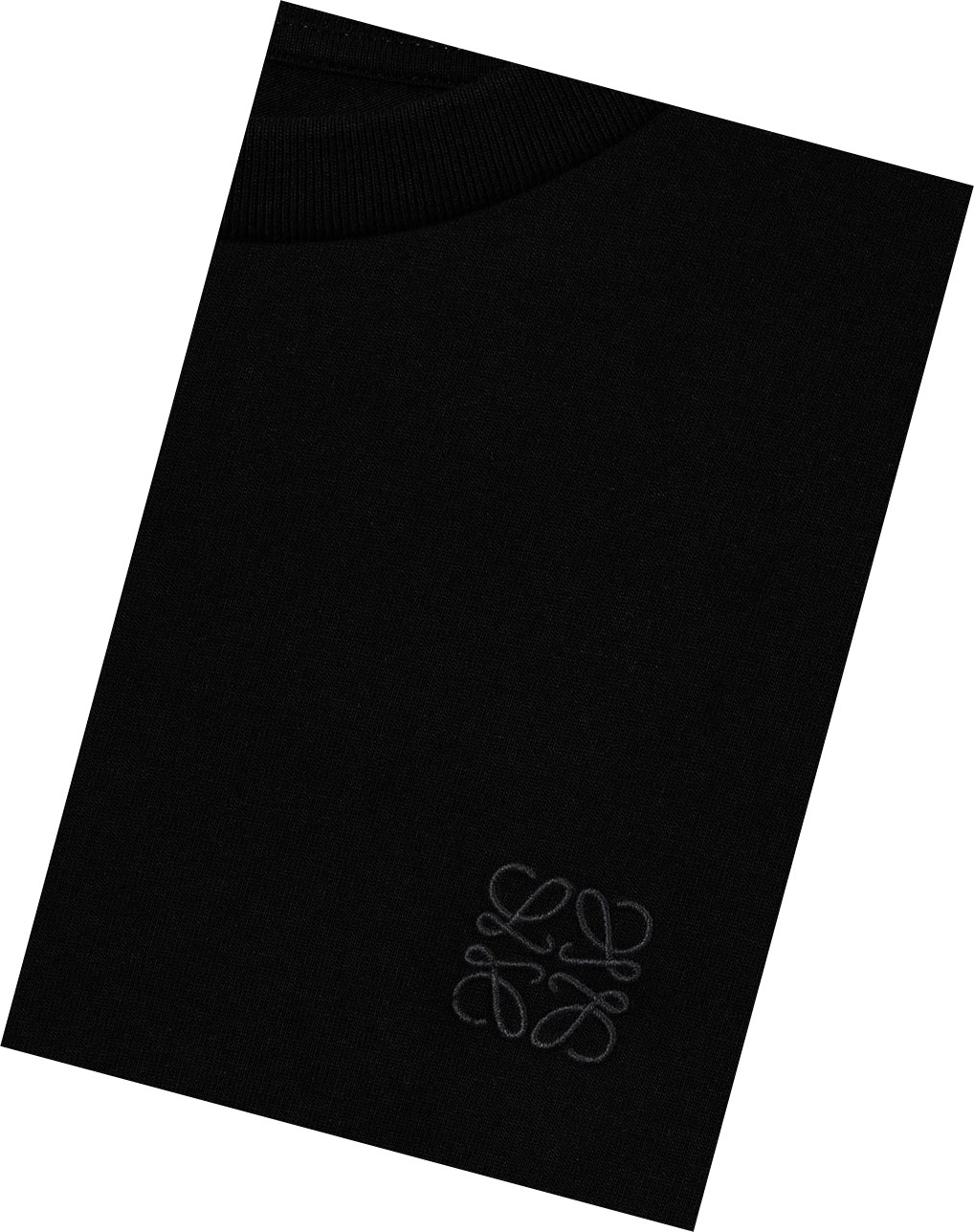 Loewe Anagram T-shirt in cotton Negros | ZDOMN-2953
