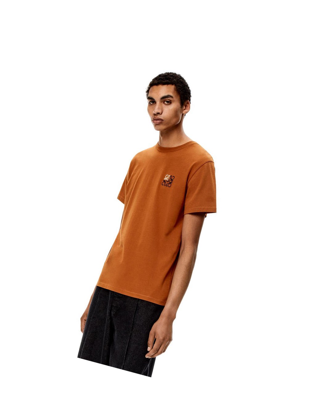 Loewe Anagram T-shirt in cotton Rojos | TJBMC-3470