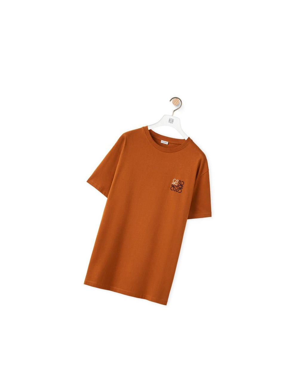 Loewe Anagram T-shirt in cotton Rojos | TJBMC-3470