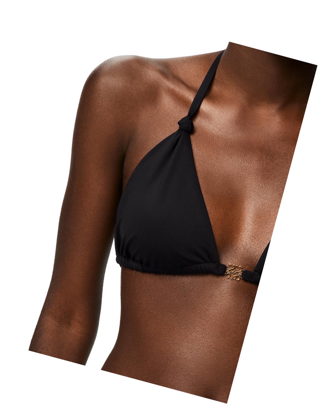 Loewe Anagram bikini top in polyamide and elastane Negros | UOYQM-7956