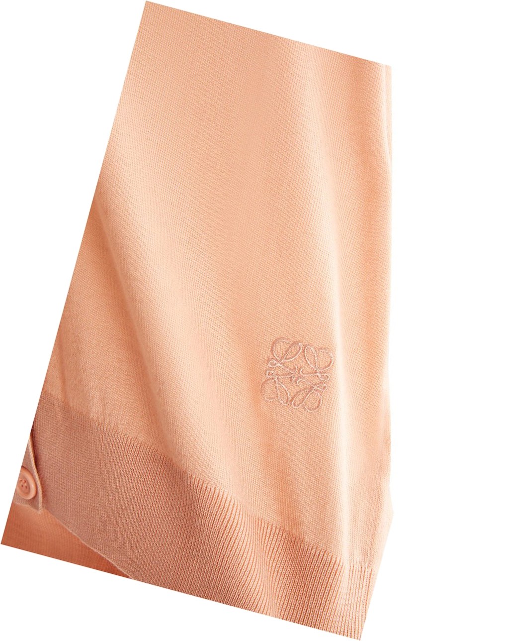 Loewe Anagram cropped cardigan in wool Azules | LJSRV-9163