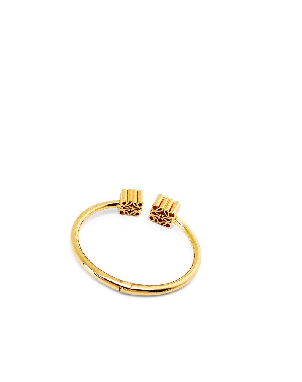 Loewe Anagram cuff in sterling silver Dorados | VLIAT-8102