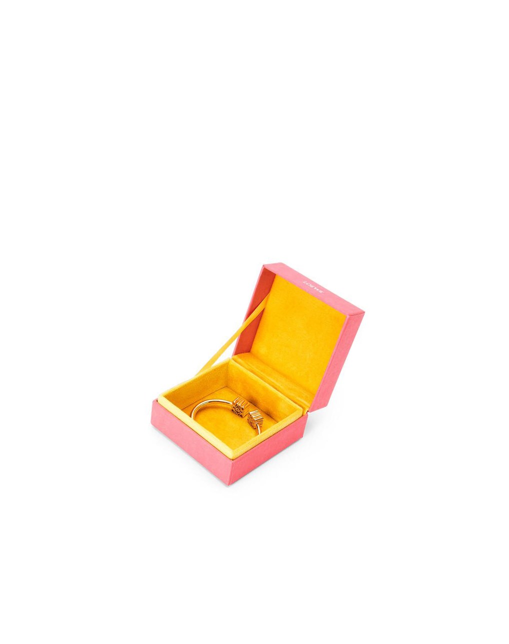 Loewe Anagram cuff in sterling silver Dorados | VLIAT-8102