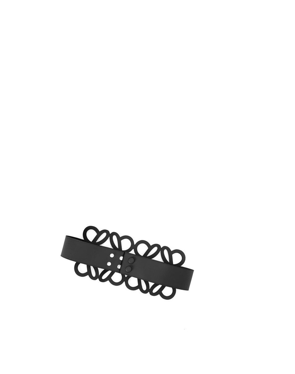 Loewe Anagram cut out belt in calfskin Negros | HNPIM-3507