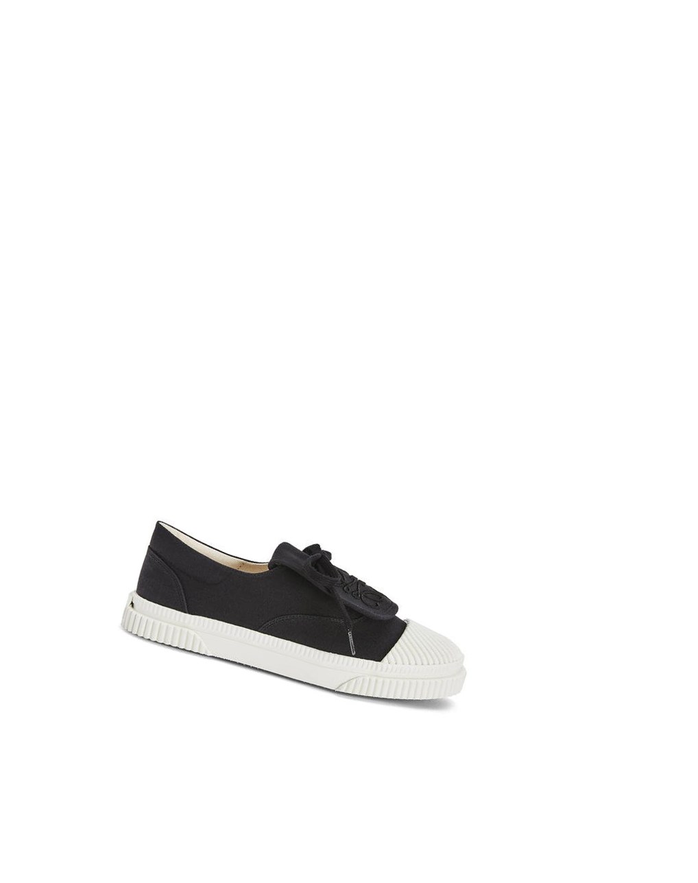 Loewe Anagram flap sneaker in canvas Negros | GWZSV-1527