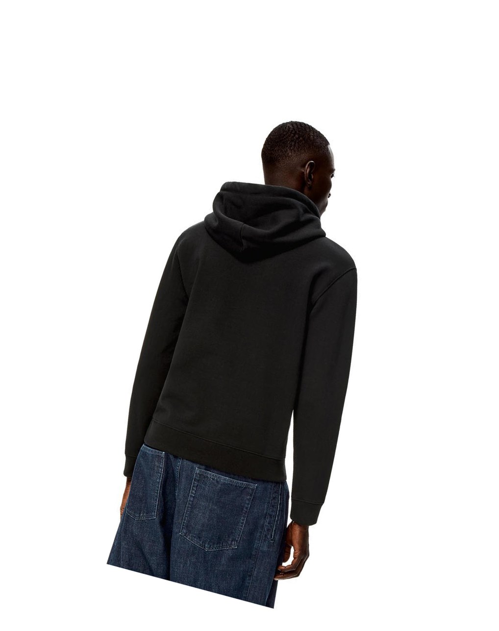 Loewe Anagram hoodie in cotton Negros | AFHXT-7892