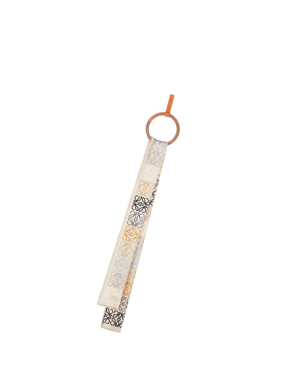 Loewe Anagram lines scarf in wool and cashmere Multicolor | ENHDM-0586