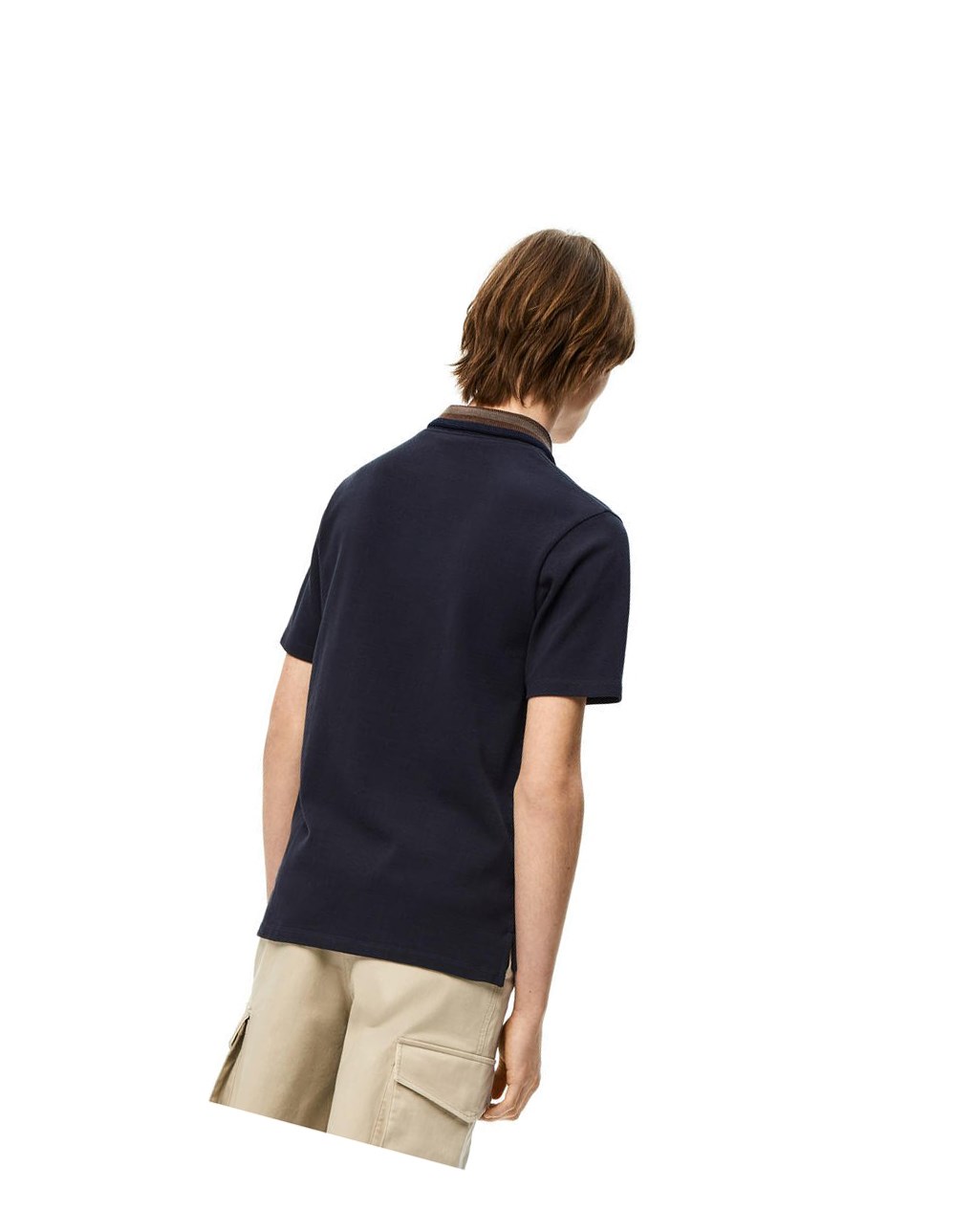 Loewe Anagram polo in cotton Azul Marino Oscuro Azules | YTBCF-5279
