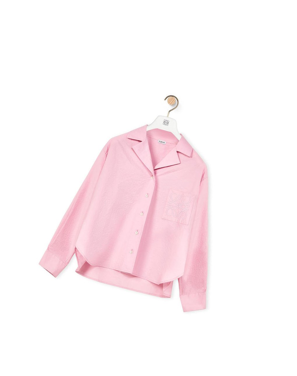 Loewe Anagram pyjama blouse in cotton Rosas | FWBPD-9480
