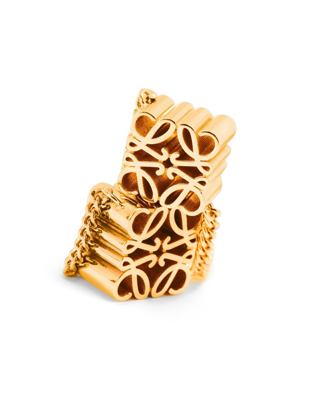Loewe Anagram sautoir in sterling silver Dorados | INFKZ-0851
