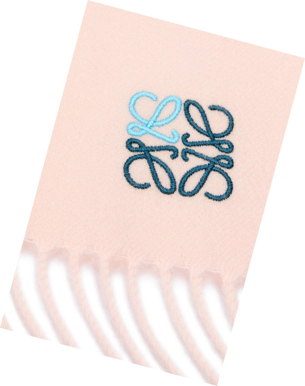 Loewe Anagram scarf in cashmere Blush | NGQEA-8302