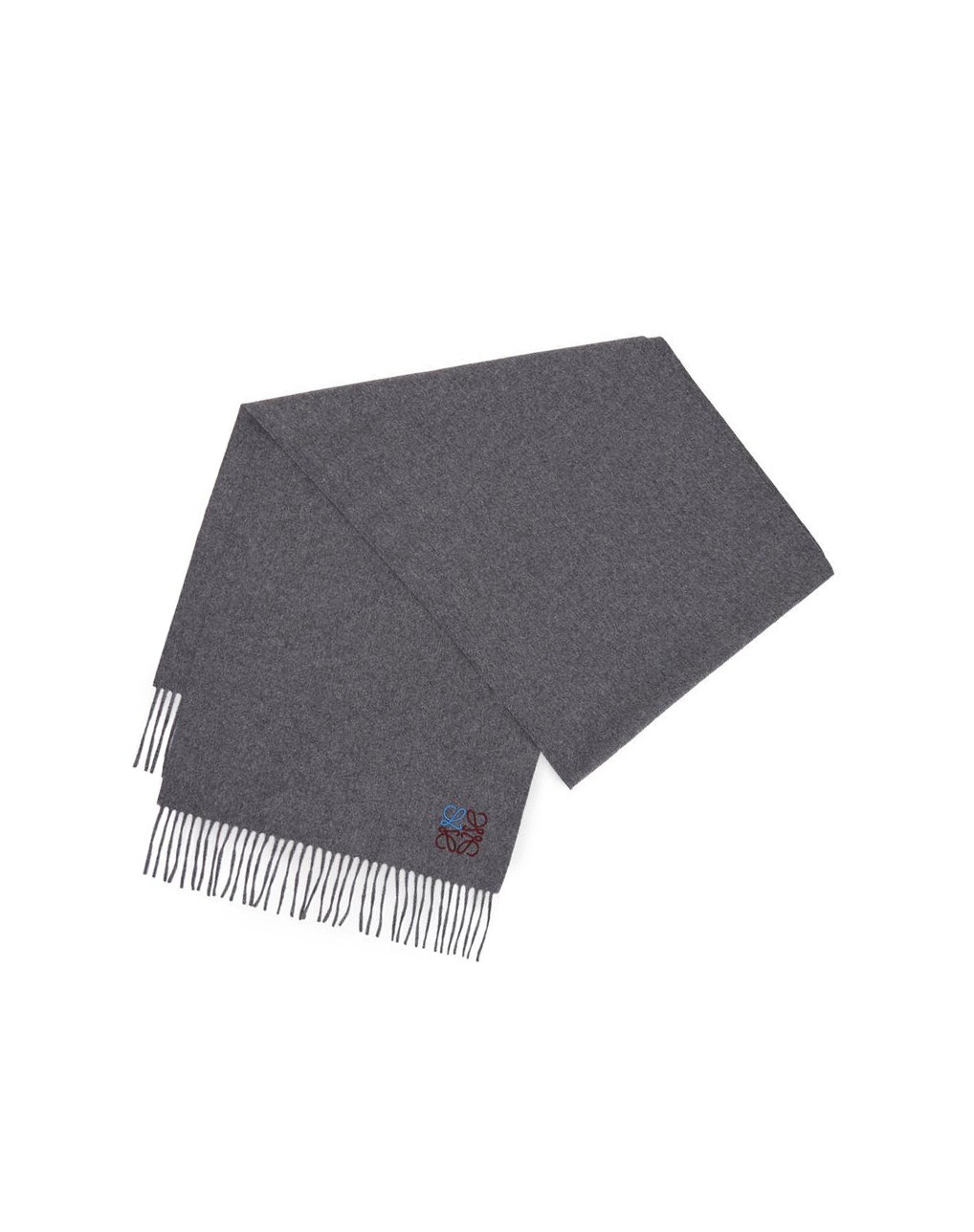 Loewe Anagram scarf in cashmere Grises | SGNKO-7542