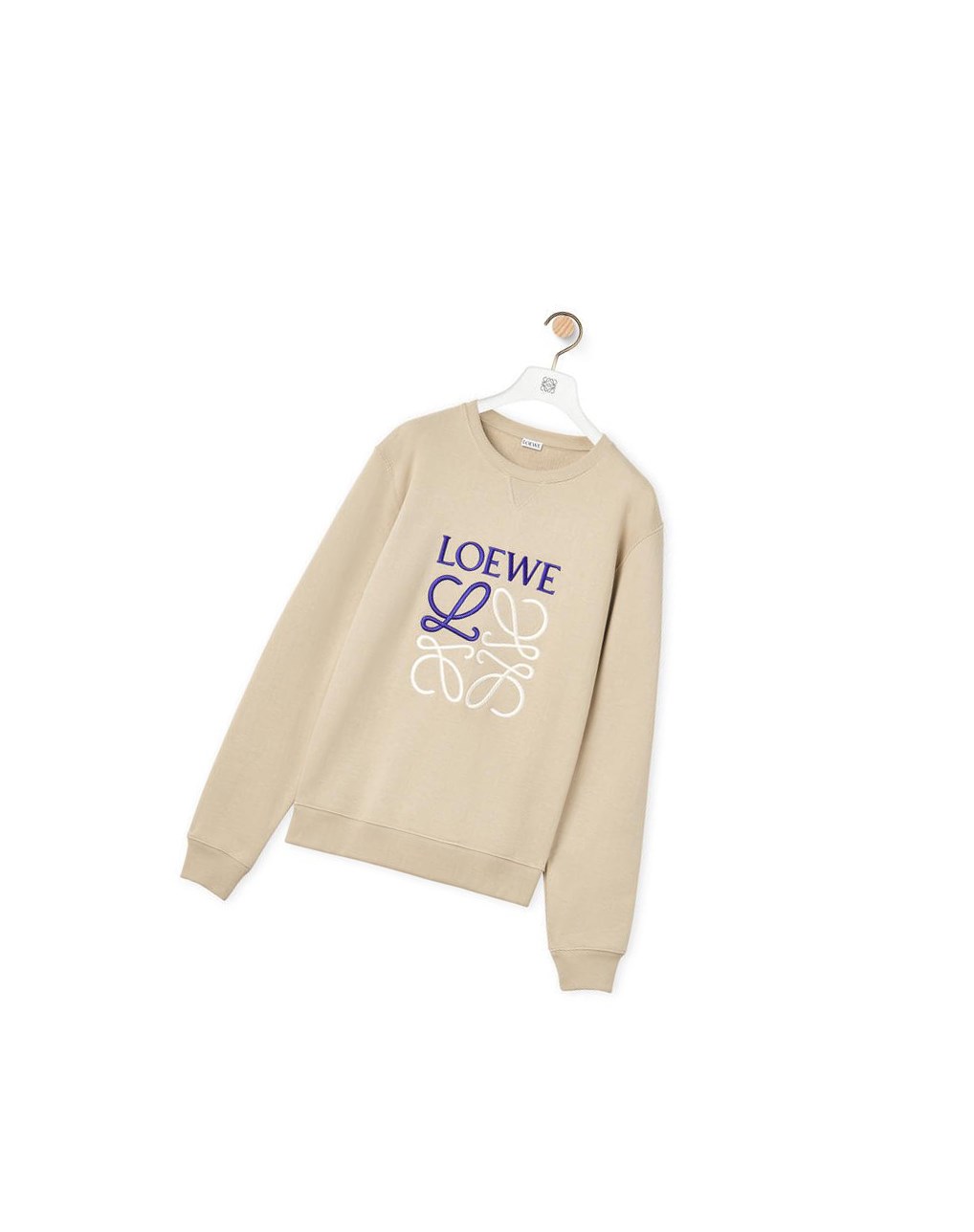 Loewe Anagram sweatshirt in cotton Grises | VDWLA-6714