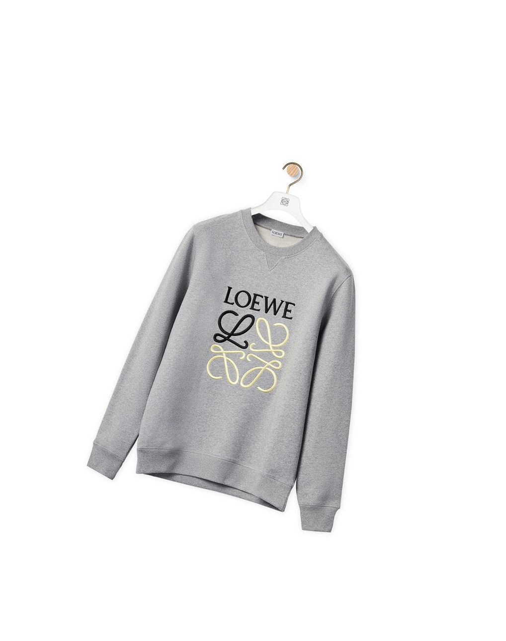 Loewe Anagram sweatshirt in cotton Grises | WOYGU-9483