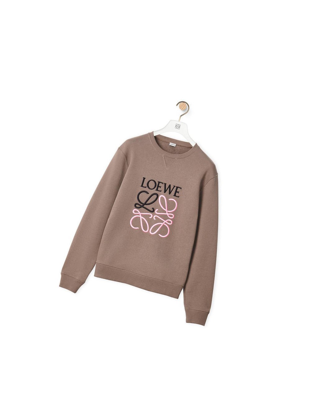 Loewe Anagram sweatshirt in cotton Grises | YFOTU-0395