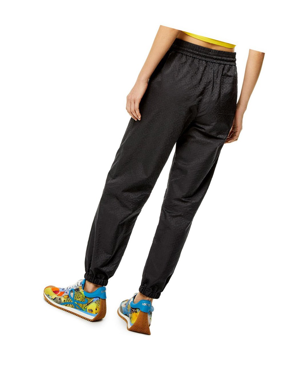 Loewe Anagram tracksuit trousers in nylon Negros | IJAHZ-5037