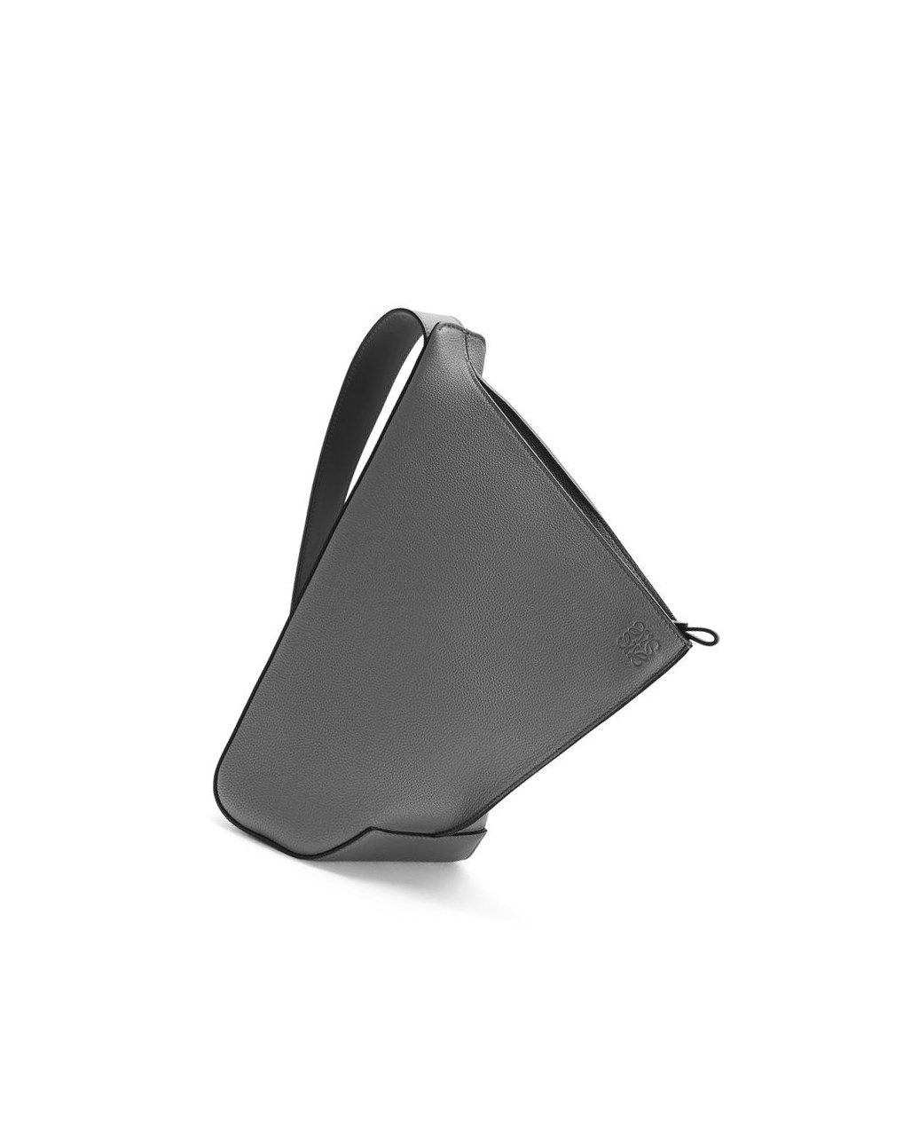 Loewe Anton sling in soft grained calfskin Anthracite | YMBPO-2316