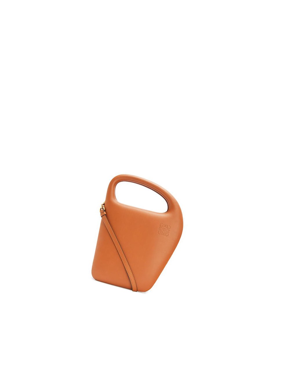 Loewe Architects D bag in natural calfskin Tan | NQDAB-1430