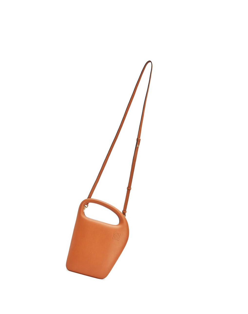 Loewe Architects D bag in natural calfskin Tan | NQDAB-1430