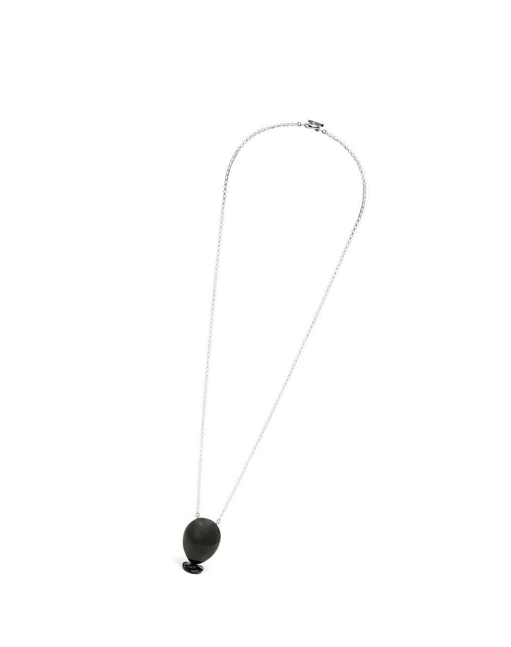 Loewe Balloon pendant in sterling silver and enamel Negros | NQOKX-3760