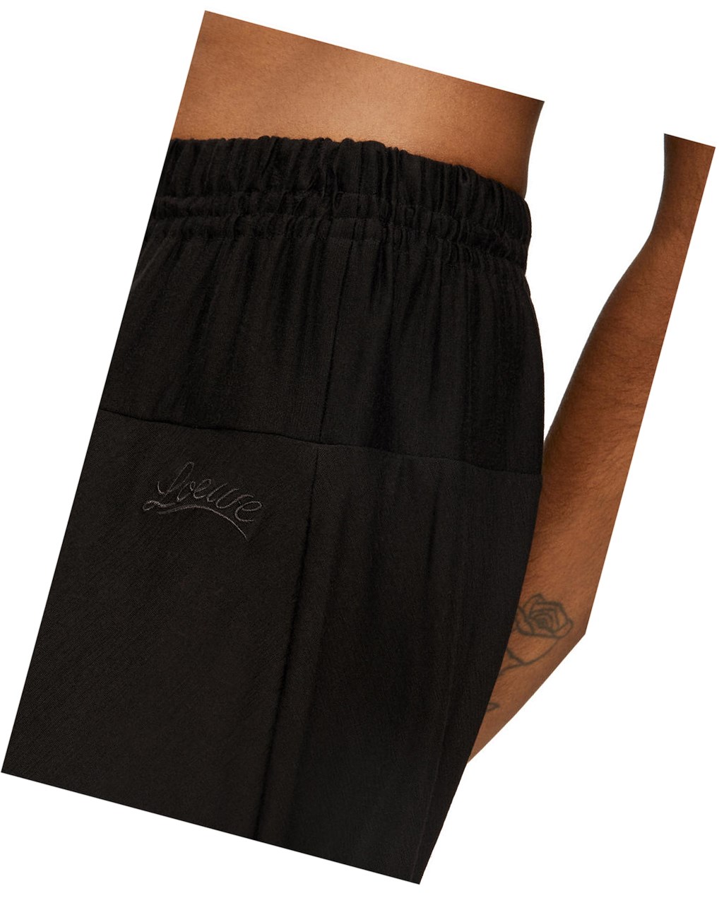 Loewe Balloon trousers in wool Negros | AYCWB-1069
