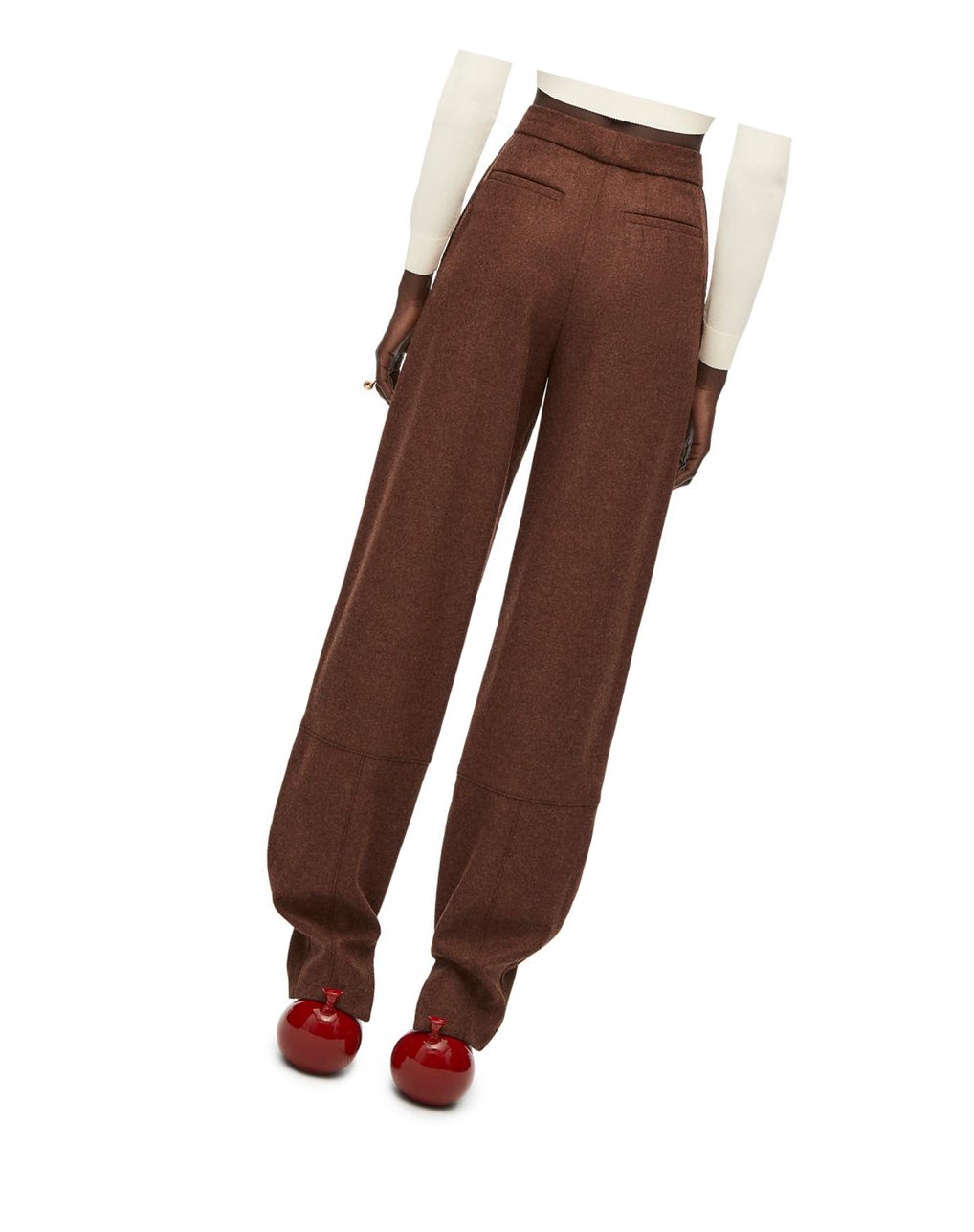 Loewe Balloon trousers in wool Rojos | HIVZD-5329