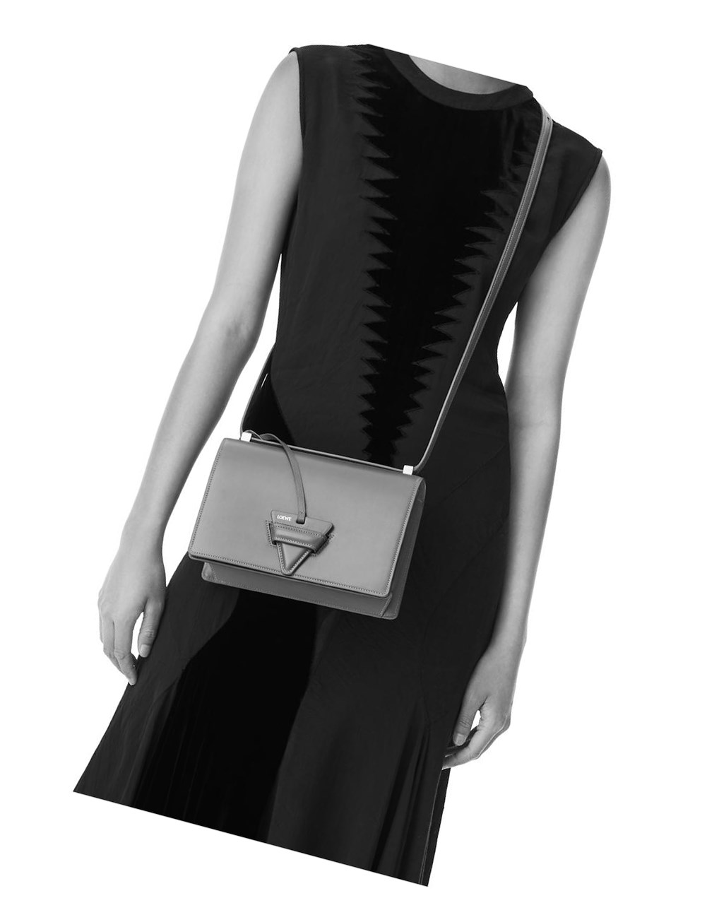 Loewe Barcelona bag in silk calfskin Azules | AKNZH-3298