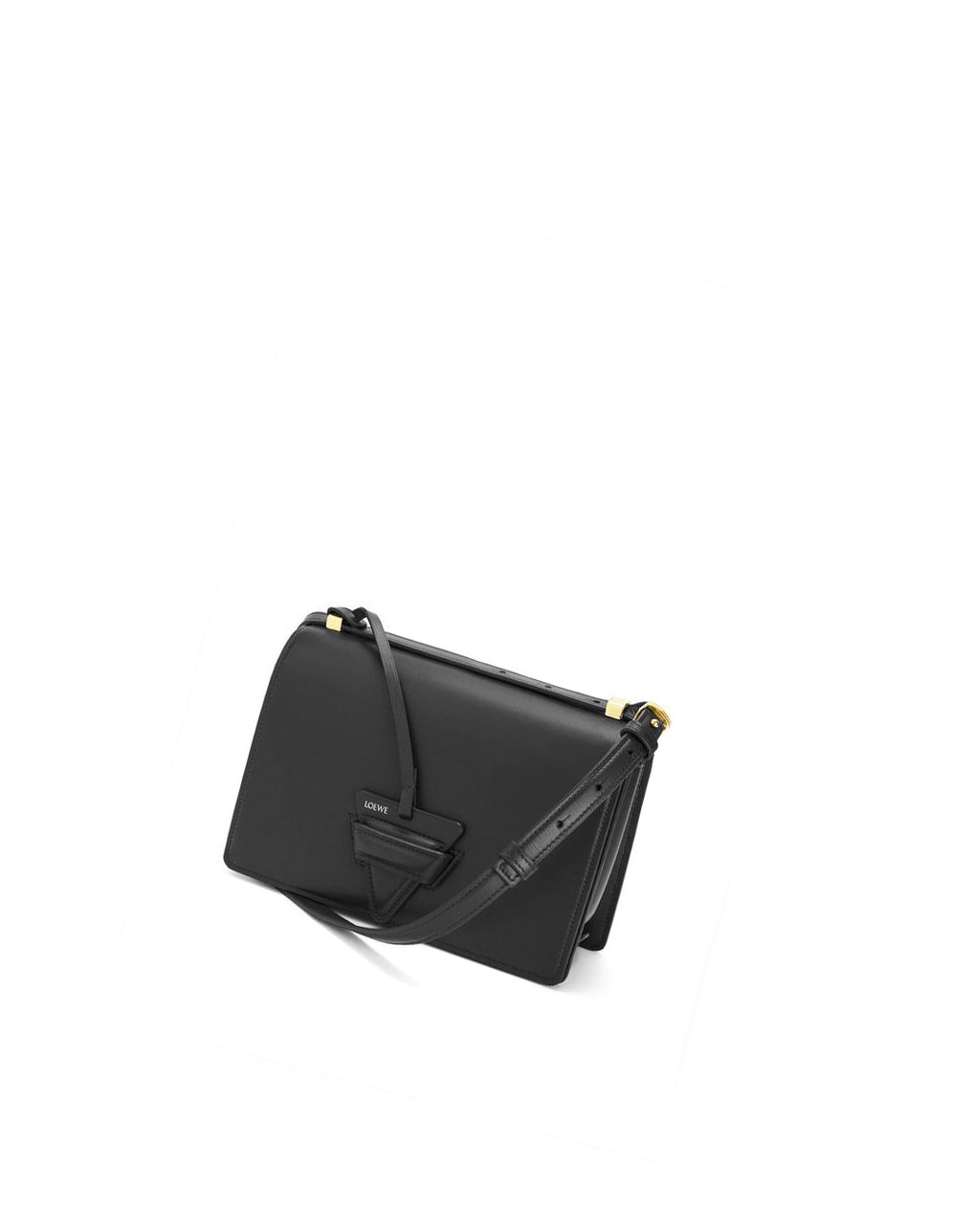 Loewe Barcelona bag in silk calfskin Negros | TXKAZ-4572