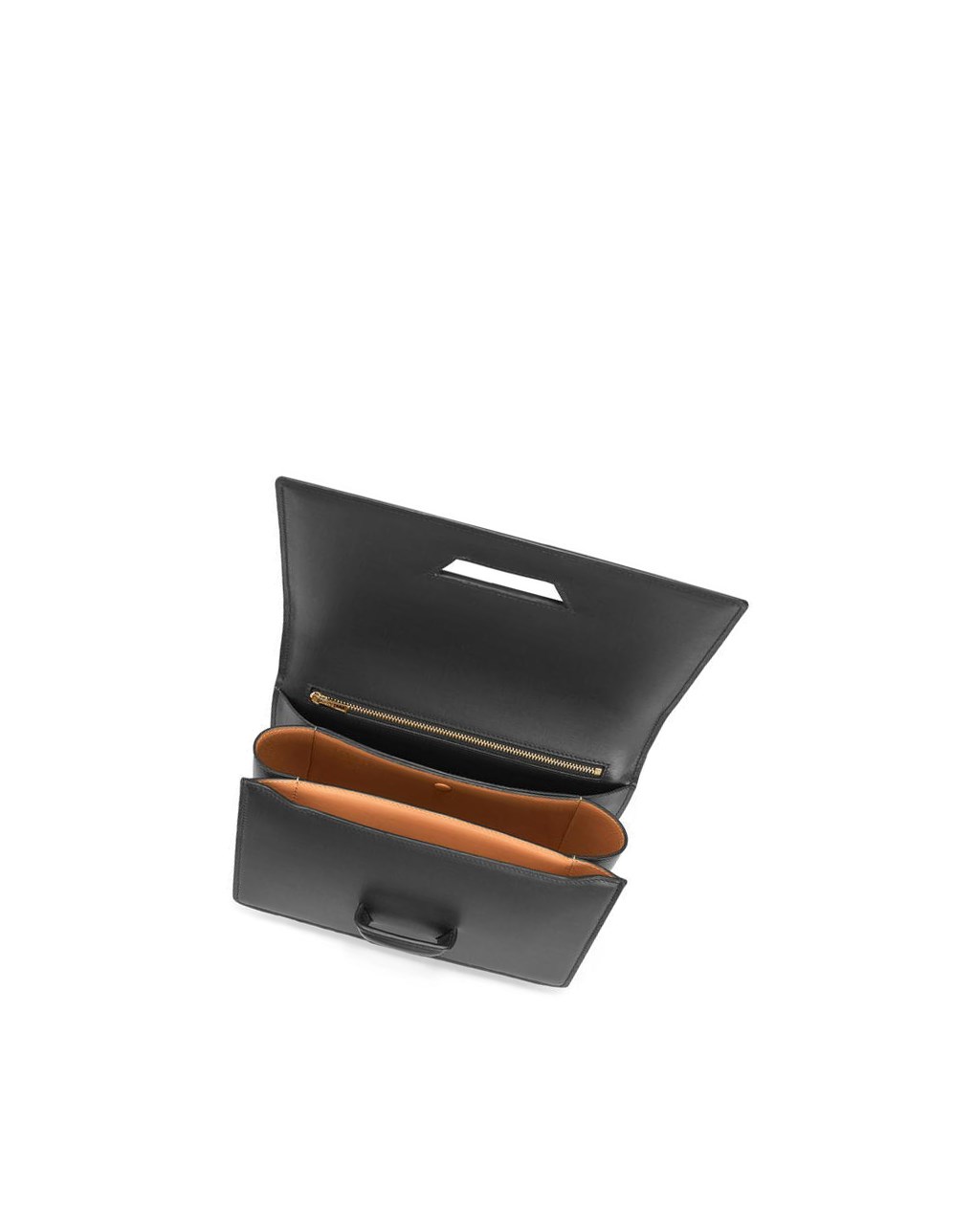 Loewe Barcelona bag in silk calfskin Negros | TXKAZ-4572