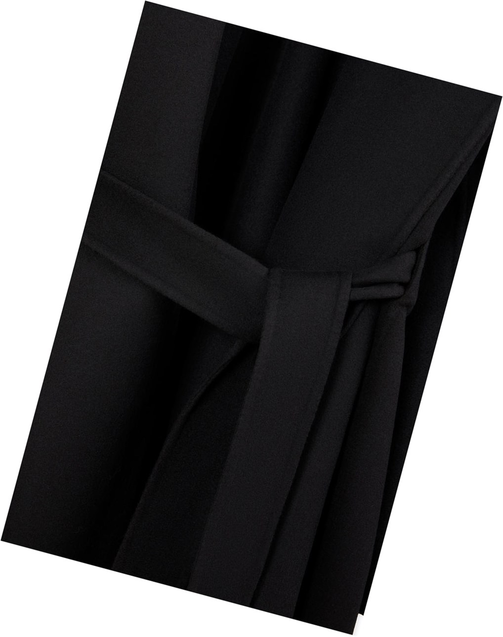 Loewe Belted coat in wool and cashmere Negros | GSOEW-0578