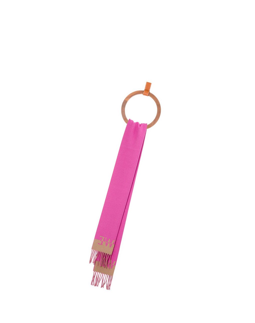 Loewe Bicolour LOEWE scarf in wool and cashmere Azules Rosas | TURMW-7469