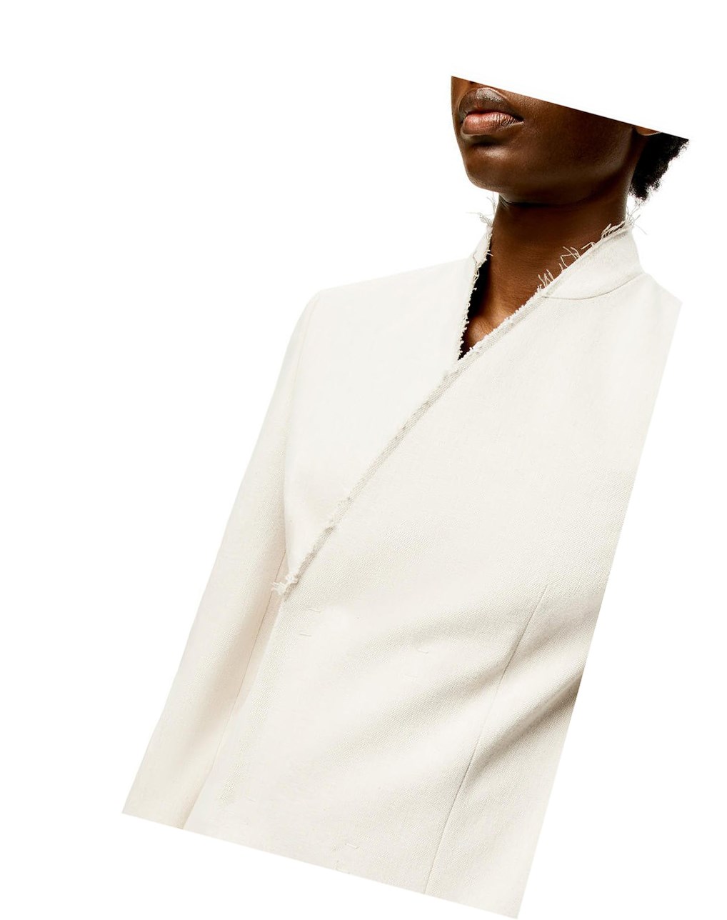 Loewe Blazer in denim Ecru | CPYHM-4197
