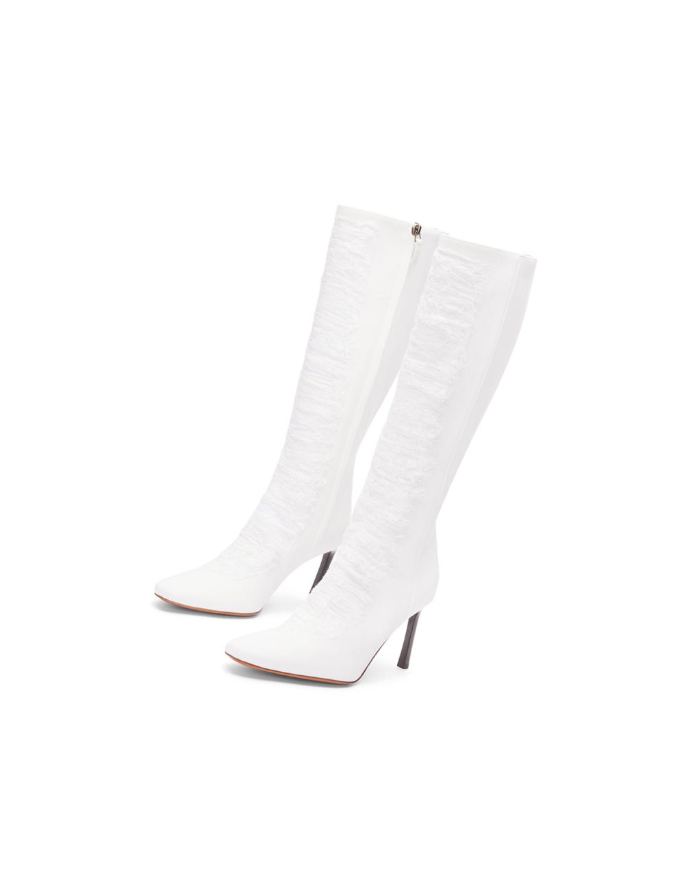 Loewe Boot in ripped denim Blancos | KRVMH-8916