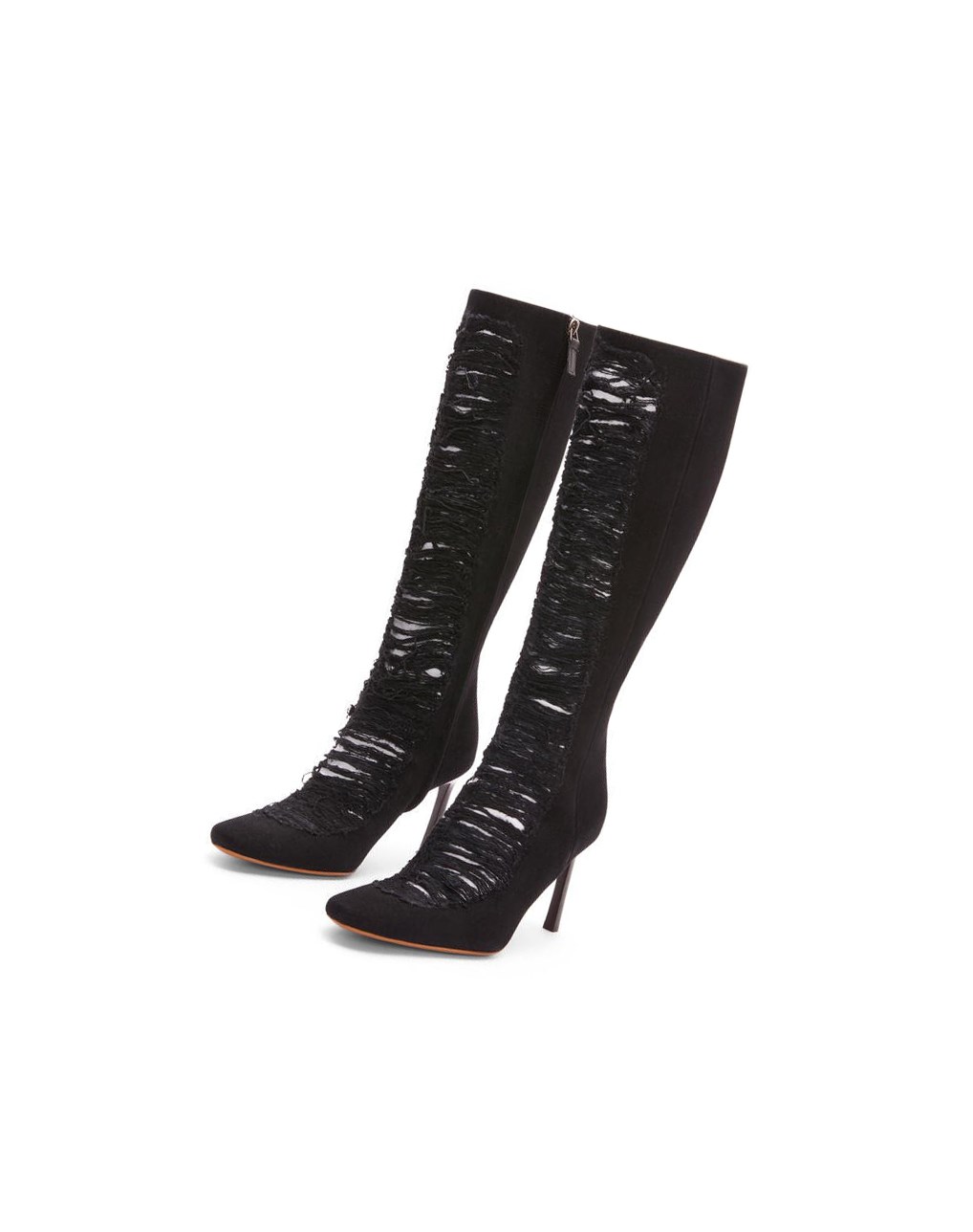 Loewe Boot in ripped denim Negros | OFUXJ-9785