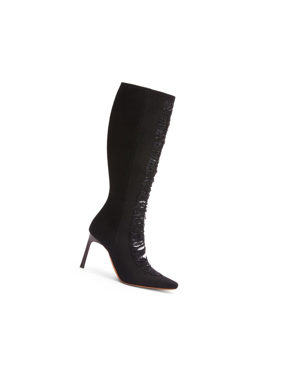 Loewe Boot in ripped denim Negros | OFUXJ-9785